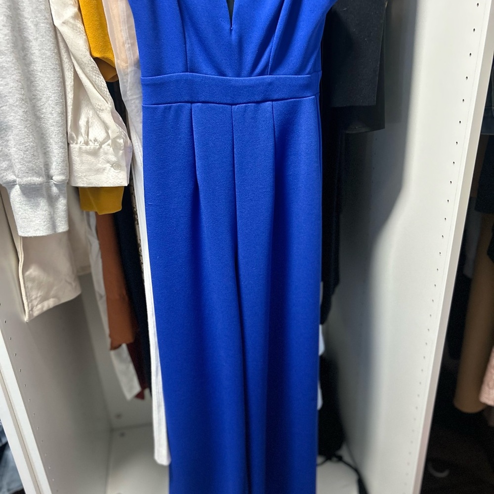 Elegant Blue Jumpsuit